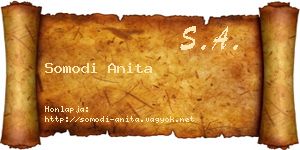 Somodi Anita névjegykártya